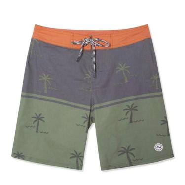 Imagem de Calções de banho SURF CUZ Vintage Cruzer Stretch Coco Olive 32