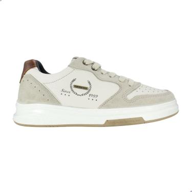 Imagem de Sapatênis Pegada Masculino em Couro Milk