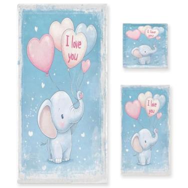 Imagem de Wassud Conjunto de 3 toalhas de banho super macias e absorventes para banheiro, secagem rápida, toalha de banho para academia, spa, hotel