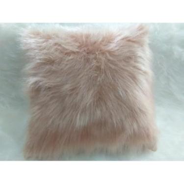 Imagem de Almofada de luxo com enchimento de pelo alto, 45x45(Rose)