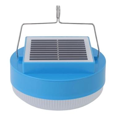 Imagem de Zhjvihx Luz de Corda Solar para Acampamento, Luz de Corda de Fada RGB de 32,8 Pés Com 8 Modos de Iluminação e Bateria de 5400mAh, Lanterna de Acampamento Recarregável USB à Prova de