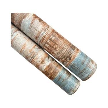 Imagem de Papel De Parede PVC Autoadesivo Listrado Para Bar, Restaurante, Sala D