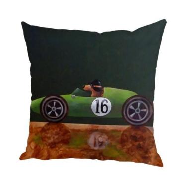 Imagem de Capa De Almofada Colorida Com Estampa De Cachorro De Desenho Animado P