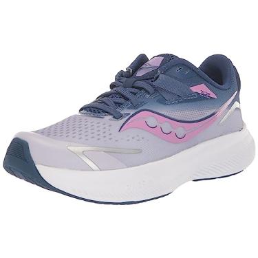 Imagem de Saucony Unissex-Child Ride 15, Roxa, 18