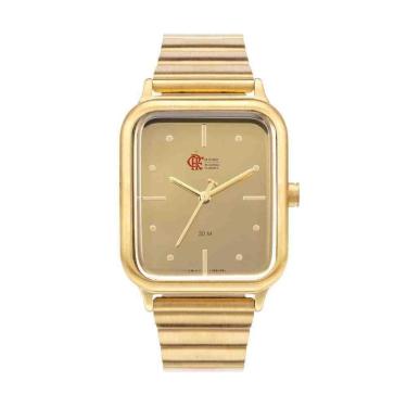 Imagem de Relógio Dourado Feminino Technos Flamengo FLA2036MQQ/1D-Feminino