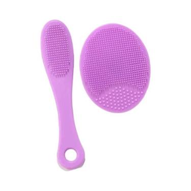 Imagem de Conjunto De Escovas De Limpeza Facial Para Remoção De Cravos 2 Peças, 