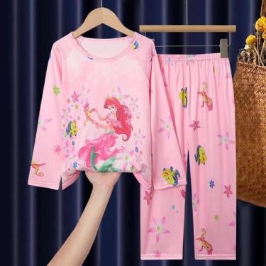Imagem de Conjunto De Pijamas De Manga Longa Mickey Minnie Winnie the Pooh Para 