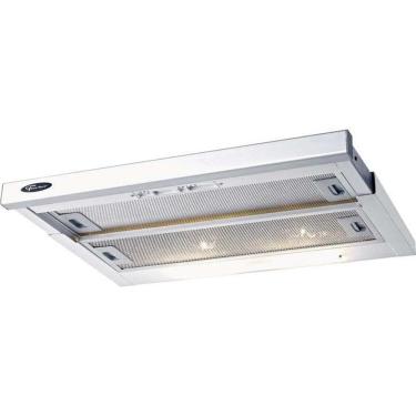 Imagem de Depurador de Ar para Embutir Fischer Slim, 60 cm, Branco - 5760-10336 - 220 Volts
