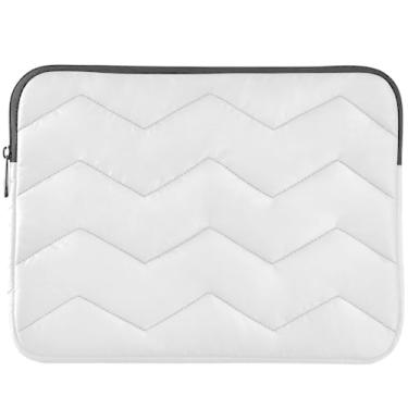 Imagem de Capa para notebook cinza prata para MacBook Pro 14 polegadas capa fofa para computador universal 13-14 polegadas