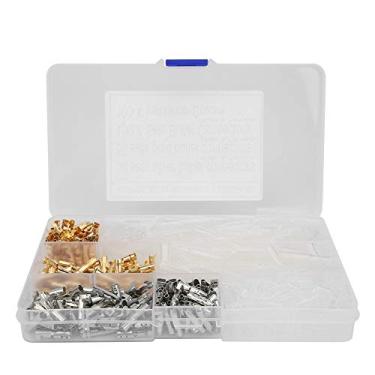 Imagem de Hyuduo Conectores de 4,0 Mm, Conectores Elétricos Masculinos Femininos de 400 Unidades Com Tampas de Isolamento, para Desconexão Rápida de Eletrodomésticos e Automóveis