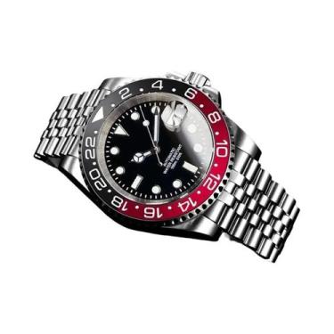 Imagem de Relógio De Mergulho Masculino De Aço Inoxidável 40mm Tandorio NH35 Mos