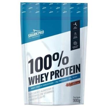 Imagem de 100% Whey Protein - 900g Refil Doce de Leite - Shark Pro-Unissex
