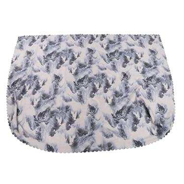 Imagem de Capa completa contra poeira para piano, 88 teclas, elástico, macio, durável, protetor de teclado extensível para pianos digitais grand upright, design de pintura a tinta, material