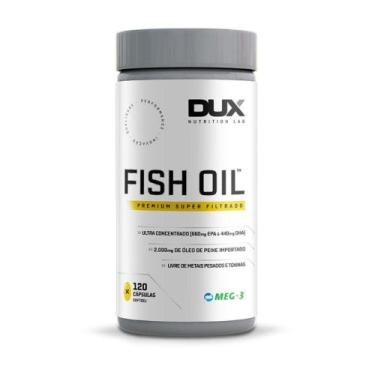 Imagem de Fish Oil Dux Nutrition - 120 Cápsulas, Sem Sabor