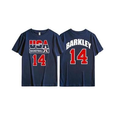 Imagem de Camiseta Masculina Oversize Vintage Dream Team 1992 Basquete Casual Al