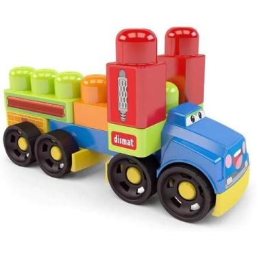 Imagem de Brinquedo Didático E Interativo Super Truck Dismat 18 Peças