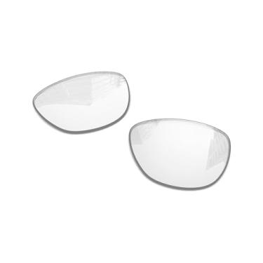 Imagem de Lentes de reposição polarizadas de 1,6 mm para óculos de sol RayBan Meta Skyler RW4010 52 mm, proteção UV, lente espelhada escura, peças de reparo e kit (HD Clear)