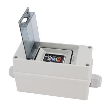 Imagem de WALFRONT Medidor de Energia Multifuncional, Display de Frequência de Energia de Corrente de Tensão Digital Com Caixa PA66, para Elétrico Industrial Residencial
