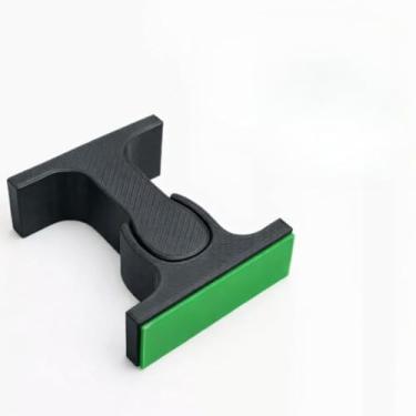 Imagem de Trava Porta Adesiva Sem Furo Fixador Prendedor Porta Vidro Madeira (BRANCA,3 TRAVAS)