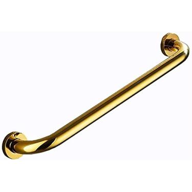 Imagem de U5GAAALPPQ9 Barras de apoio fixadas na parede de latão barra de apoio de segurança antiderrapante corrimão ferrugem toalheiro banheira banheiro chuveiro auxiliares antiderrapantes trilho de suporte de