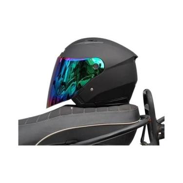 Imagem de Capacete De Motocicleta Unissex Com Lente Dupla Semi-Coberta JIEKAI-51