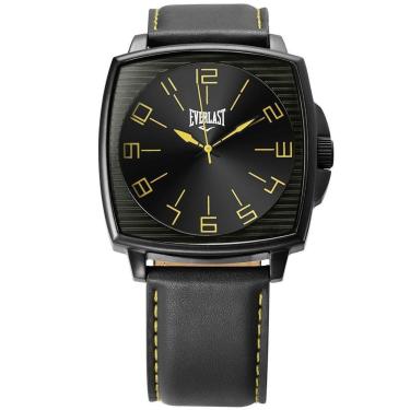 Imagem de Relógio Masculino Everlast Preto À Prova D`Água 100 M E211