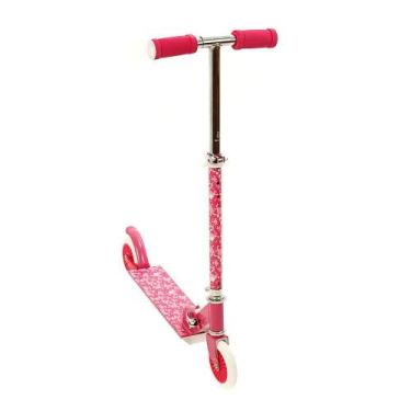 Imagem de Patinete De 2 Rodas Infantil De Menina Rosa Bbr Toys