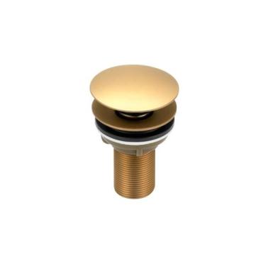 Imagem de Valvula de Lavatório CLICK 1601 Dourado Fosco Perflex