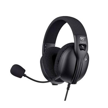 Imagem de Headset Gamer Havit Fuxi-H5D 3,5mm Com Fio Preto