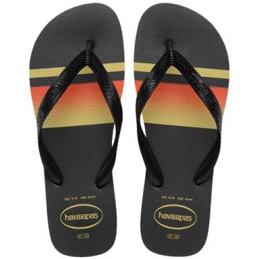 Imagem de Chinelo havaianas top basic, Preto, 37