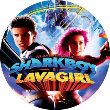 Imagem de Painel Festa Redondo Sharkboy e Lavagirl Mod.1  3d 1,50 Dia. - Fantasi