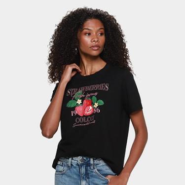 Imagem de Camiseta Colcci Casual Feminina-Feminino