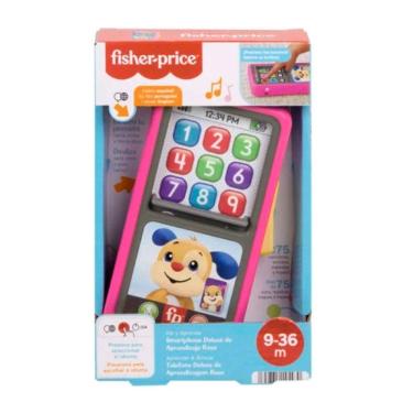 Imagem de Telefone Deluxe De Aprendizagem Rosa Fisher-price - Mattel Hnm82