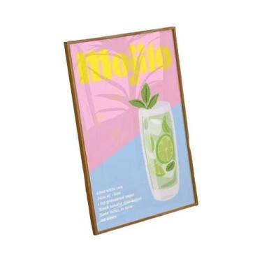 Imagem de Pintura Em Tela De Desenho Animado De Suco De Frutas, Sangria, Negroni