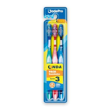 Imagem de JADEPRO Escova Dental Jadepro Onda Macia C/3