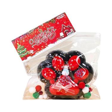 Imagem de Brinquedo Antiestresse Squishy Pata De Gato Grande De Natal, Fofo, De 