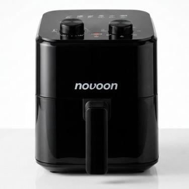 Imagem de Air Fryer Fritadeira Elétrica Sem Óleo 2,5L Novoon 1000W Antiaderente,