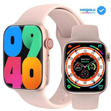 Imagem de Relógio inteligente Watch 9 Pro Lançamento 2024 Série 9 NFC GPS tela i