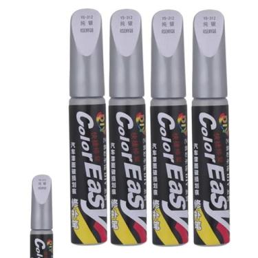 Imagem de Kit 4 Canetas Tinta Reparadora Tira Risco Automóveis Carro Moto Caminh