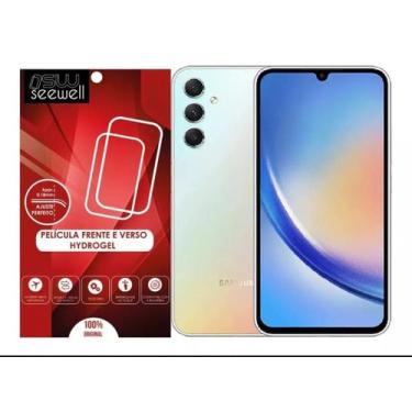 Imagem de Película Gel Hidrogel Frente e Verso Para Samsung Galaxy A54 A34 A14 A