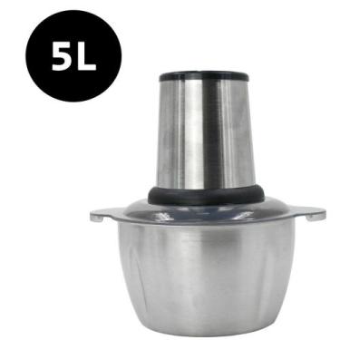 Imagem de Processador Triturador De Alimentos Aço Inox 5 Litros 220v - genérico,