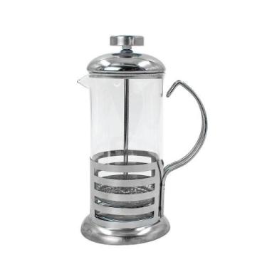 Imagem de Cafeteira Prensa Francesa para Café Vidro e Aço Inox 350ML Transparent
