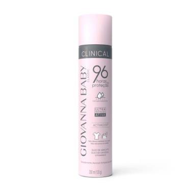 Imagem de Desodorante Giovanna Baby Classic Clinical Aerosol 96 Horas de Proteçã
