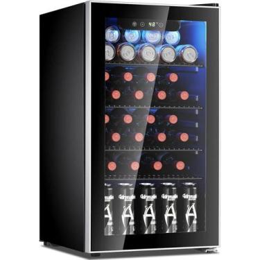 Imagem de Adega Refrigerada Antarctic Star para 26 Garrafas 3,1 pés³ Preta
