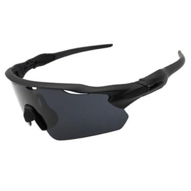 Imagem de Óculos De Sol Esportivo Ciclismo Proteção Kit Polarizado Original Baixa Pace Pedal Bike Beach Tennis Ftv Corrida UV400 Unissex - Modelo Race - Cacife Brand (Preto)