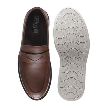 Imagem de Sider Casual Masculino 10002 - BERTELLI, Marrom, 43