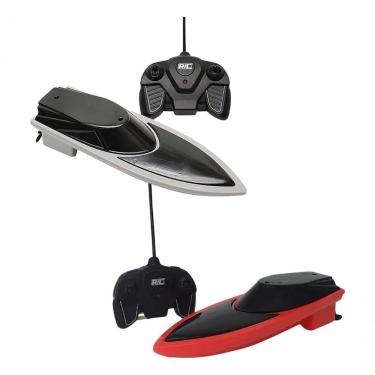 Imagem de Brinquedo Lancha Controle Remoto 48751 com Manobras e Diversão Toyng