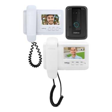 Imagem de Video Porteiro Ivr 4 Intelbras Com 2 Internos Tela 4''