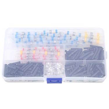 Imagem de Conector de extremidade termorretrátil, terminal de crimpagem termo-retrátil estável e prático 300pcs para tubo termorretrátil