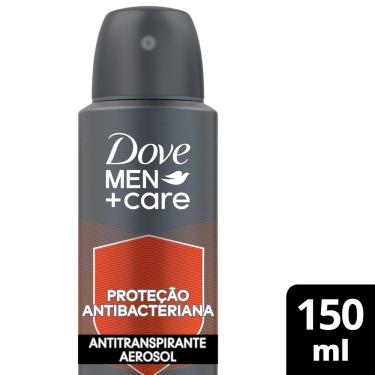 Imagem de Desodorante Dove Men +Care Proteção Antibacteriana 72h Aerossol Antitranspirante com 150ml 150ml